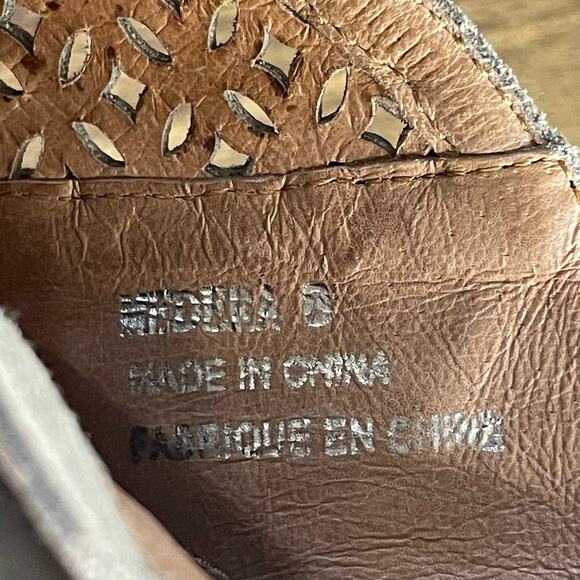 Jeffrey Campbell Medera Taupe Laser Cut Bootie - size 8 - Picture 7 of 8